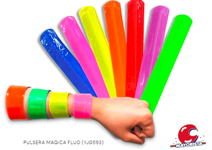 PULSERA MAGICA FLUO (YJ0593) YJ IMPORT