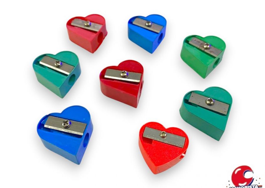 [6908790667004] SACAPUNTAS X 1 CORAZON PLASTICO (PENCIL 663)